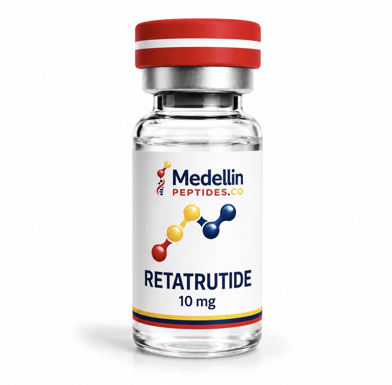 Retatrutide 10mg vial — Medellin Peptides